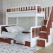 Кровать двухъярусная с лестницей - комодом «Старк»